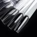 150 Pcs Clear Nail Swatch Sticks with Ring - Ballerina Practice Tips for Nail Techs | Perfect Nail Polish Display Samples - Buy Online on GoSupps.com