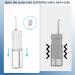 Foldable Oral Irrigator - Portable Cordless Water Flosser 5 Modes & Jet Tips Rechargeable Waterproof Teeth Cleaner for Home & Travel - Buy Online on GoSupps.com