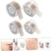 NOLITOY 4 Rolls Roll Double Eyelid Sticker Two Sided Tape Natural Double Eyelid Strips Hooded - Buy Online on GoSupps.com