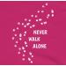 Shirtracer Women's Hoodie - Never Walk Alone Dog Owners Gift - Fuchsia XXL - Buy Online on GoSupps.com