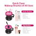 Electric Makeup Brush Cleaner Machine - Alyfini Portable USB Cosmetic Brush Cleaner for All Beauty Brushes (Black) - Buy Online on GoSupps.com