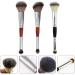 Hemoton 3pcs Double-ended Makeup Brush Blush Brush Cosmetic Supplies Makeup Blush Make up Kit Wooden Handle - Buy Online on GoSupps.com