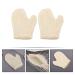 FOMIYES 2pcs Natural Sisal Exfoliating Bath Gloves - Double-sided Shower Scrubber for Deep Exfoliation - Buy Online on GoSupps.com