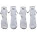 LELEBEAR Magnetic Hand Holding Socks 2 pairs Funny Magnetic Suction 3D Doll Couple Socks Couple Holding Hands Funny Sock One Size White