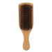 Double-Sided Beard Brush with Wooden Handle | Premium Shaving & Facial Hair Comb for Men - Buy Online on GoSupps.com