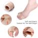 2 Pieces Silicone Toe Cushion Tube - Soft Gel Protection for Corns Calluses & Bunion Relief (15cm - Small Toes) - Buy Online on GoSupps.com