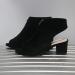 EKOUSN Women's Fashion Hollow Zipper High Heel Boots - Black, Size 10.5 - Buy Online on GoSupps.com