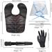 Xptieeck 16 Pieces Hair Dye Coloring Kit- Hair Tinting Bowl Hair Agitator Dye Brush Ear Cover Hairpin Hair Coloring Cape - Buy Online on GoSupps.com