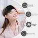 OLESILK Silk Sleep Mask Eye Mask Blindfold for Full Night's Sleep, Travel & Nap - Double Layer Filling, Elastic Strap, Luxury Bag & Ear Plugs - Black - Buy Online on GoSupps.com
