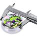 Green Dinosaur Round Pill Box - 3 Compartment Organizer for Travel | Portable Pill Storage Solution - Buy Online on GoSupps.com