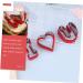 Zerodeko 9 Pcs Valentine's Day Stencils Reusable Cake Mold Kitchen Chocolate Molds Valentines Day Cookie Cutters Letter Stamps for Clay Cookie Mold Sandwich Die Cutting Stainless Steel Red - Buy Online on GoSupps.com