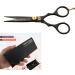 Professional Japanese Mustache and Beard Trimming Scissors Set with Comb and Case - Buy Online on GoSupps.com