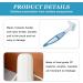 Portable Prosthesis Cleaning Brushes - 6 Pack Denture & Hard Prosthesis Double-Sided Cleaners with Carrying Bags for Artificial Teeth Care - Buy Online on GoSupps.com