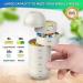 Portable Pill Organizer Box - Weekly Pill Capsule Holder for Travel Water Resistant Cereal Fiber Storage for Vitamins & Supplements 7-Day Compartments - Buy Online on GoSupps.com