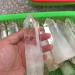 1pcs Large and Clear White Primitive Crystal Specimen of Column Natural Crystal Clusters Reiki Stone Crystal Cluster (Size : 200-300g)