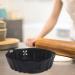 Zerodeko 3pcs Air Fryer Cooking Pot Air Fryer Supply Turkey Roasting Pan with Rack Baking Liner Blackx3pcs 20x6.5cmx3pcs - Buy Online on GoSupps.com