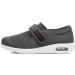 SDEQA Men's Adjustable Wide Width Diabetic Edema Slippers | Lightweight Breathable Walking Shoes | Summer Comfort | Grey 6.5 - Buy Online on GoSupps.com