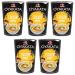 Oyakata Instant Pot Noodles Certified Palm Oil Chicken Ramen 66g (Pack of 5) + FabFinds Mug