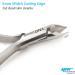 Cuticle Nippers and Cuticle Pusher Manicure Tools - Professional Nail Cuticle Remover Cutter Clippers Tool for Gel Nail Art Fingernails Toenails Stainless Steel Travel Gift Spa - Buy Online on GoSupps.com