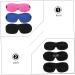 Shop Gatuida 24 Pcs 3D Sleep Mask Set - Comfortable Eye Shades for Travel & Relaxation | Polyester Blindfolds & Night Masks - Buy Online on GoSupps.com