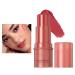 Eastuy Essence Blush Stick - Long Lasting Cheek Makeup Highly Pigmented Blush Stick for Cheeks Face & Eyebrows Natural Glow Eastuy
