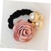 Beavorty Little Girl Hair Ties pearl hair ties Flower Pearl Hair Tie Flower Pearl Hair Rope Ponytail Hair Bands Flower Hair Rope hairpin the flowers Little Girls Hair Ties - Buy Online on GoSupps.com