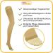 Venaflex Thigh High Compression Stockings - Extra Fine Class 3 Open Toe for Women & Men - Short Size - Buy Online on GoSupps.com