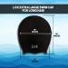 Extra Large Swim Cap for Long Hair, Braids & Dreadlocks - Keeps Hair Dry for Women & Men - Buy Online on GoSupps.com
