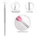 Armiz 2-Piece Nail Shaver Tool Kit | Stainless Steel UV Gel Nail Polish & Cuticle Remover - Perfect for Nail Art - Buy Online on GoSupps.com