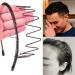 10 Pack Black Metal Headbands for Men and Women - Spring Wavy Hairband Set for Sports Outdoors - Buy Online on GoSupps.com