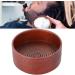 Angrek Wood Shaving Soap Bowl Cup - Round Shaving Shell for Men | 8.3x4cm | Ideal for Foam & Cream Soap - Buy Online on GoSupps.com