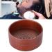 Wooden soap dish shaving bowl professional barber's valet