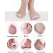 Soft Gel Toe Spacers - 3 Pairs for Toe Alignment & Pain Relief | Bunion Corrector & Toe Straighteners for Men & Women - White - Buy Online on GoSupps.com