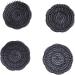 Magiclulu 8-Piece Head Massage Brush & Shampoo Scrubber - Portable Comb for Men | Black Clamp & Phone Stand - Buy Online on GoSupps.com