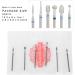 6Pcs Stainless Steel Nail Drill Bit Set - Manicure Nail Art File Bits Tools (#8) - Buy Online on GoSupps.com