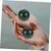 Gogogme 2-Pack Jade Fitness Handballs - Massage Balls for Arm & Hand Training | Chinese Hawers Balls & Jade Rollerball Massager - Buy Online on GoSupps.com