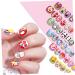 Healeved 1 Set Children's Nail Art Toys Makeup Kit for Girls 10-12 Nail Art Kit for Birthday Makeup Toy Kids Toys Toddler Suits Kids Nail Kit Paper Make up 3d Nail Stickers - Buy Online on GoSupps.com