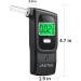JASTEK Portable Breathalyzer Tester - Professional-Grade Digital Alcohol Tester with Memory & 10 Mouthpieces - Buy Online on GoSupps.com