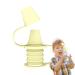 Eastuy silicone bottles at the top leak -proof leak adapter |Flasch food solution with a leak -proof design |No scratches discontinued adapters replacement attachment for children boys and girls creamy yellow
