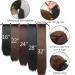18-38 Inch Straight Drawstring Ponytail - Synthetic Hair Extension - 28 Inch Clip-In Wig Piece B101 - Buy Online on GoSupps.com