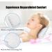 Sursoul Full Body Bath Pillow - Quick-Drying Spa Pillow with Soft PVC for Tub - Bathtub Bed with Suction Cups - Buy Online on GoSupps.com