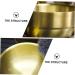 Doitool 2-Pack Stainless Steel Foam Dishwashing Razor Soap Shells - Golden 9x9x4.9cm - Ideal for Shaving & Kitchen Use - Buy Online on GoSupps.com
