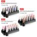 12 Colors Gradient Glitter Eyeshadow Stick Set - Waterproof Smoky Eye Makeup in Pearl White, Rose Pink, Gold, Gray, Copper, Blue, Green, Red, Taupe, Beige, Black, Silver - Shimmer Brow Highlight - Buy Online on GoSupps.com