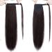 Buy Dark Brown Real Hair Clip-In Ponytail Extension - 40 cm Braid Hair Piece | Premium Quality #2-2 (80 g) - International Shipping Available - Buy Online on GoSupps.com