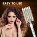 RWeLit 5 Barrel Waver Curling Iron - Nano Tourmaline Ceramic Hair Crimper for Beautiful Curly Waves - Buy Online on GoSupps.com