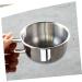 Mikinona Stainless Steel Shaving Bowl - Sazi Cup for Men | Premium Shaving Accessories - Buy Online on GoSupps.com