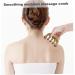 Natural Lymphatic Drainage Scalp Massager - 2pcs Wooden Comb Set for Hair & Facelift - Buy Online on GoSupps.com