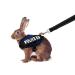 Vehomy Rabbit Harness with Leash for Rabbits Cats Small Animals (Blue) Blue Rabbit Harness