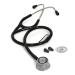 Stethoscope for Doctors & Nurses - Lightweight Dual Head Silver Coated with Flexible Tube & Soft Ear Knobs - Buy Online on GoSupps.com