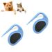 Pet Knotting Comb 2024 New de-filtered knife Cat Hair Knot 3-in-1 multifunctional functional hair removal comb for removal of matted and loose hair (blue*2)